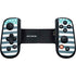 Polka Dots and Stripes Heart in Blue Backbone One for iPhone Game Controller Skin